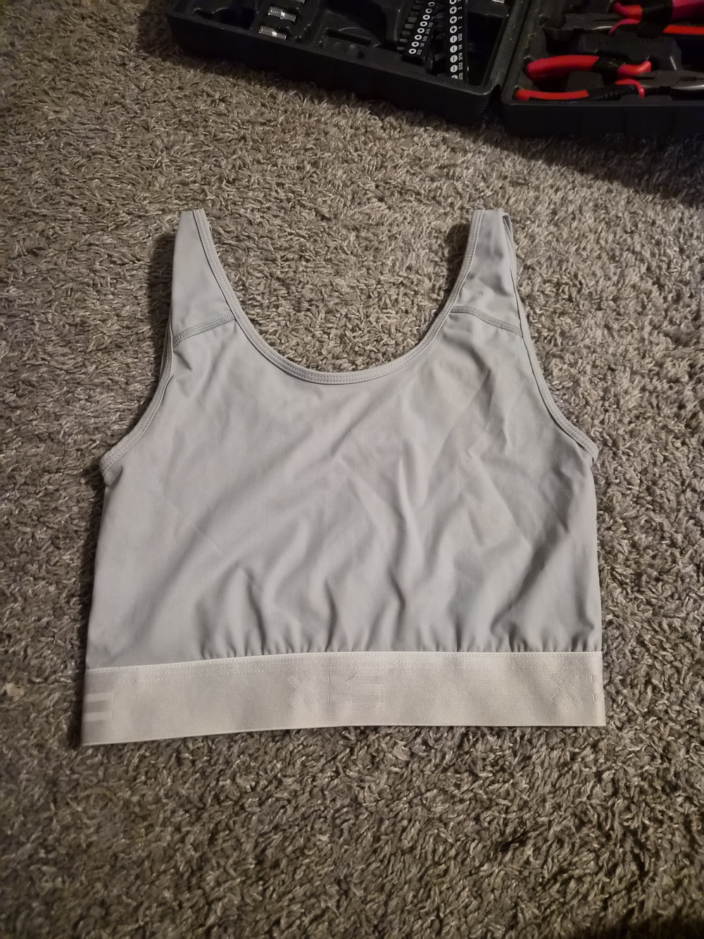 TomboyX Grey Compression Binder